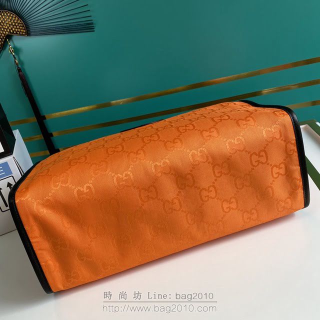 Gucci古馳包包 G家新款男包 款號:630353 古奇新款男士手提袋 Gucci大號桔色手袋  gdj1257